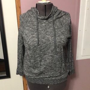 Grey Hooded Torrid Sweatshirt